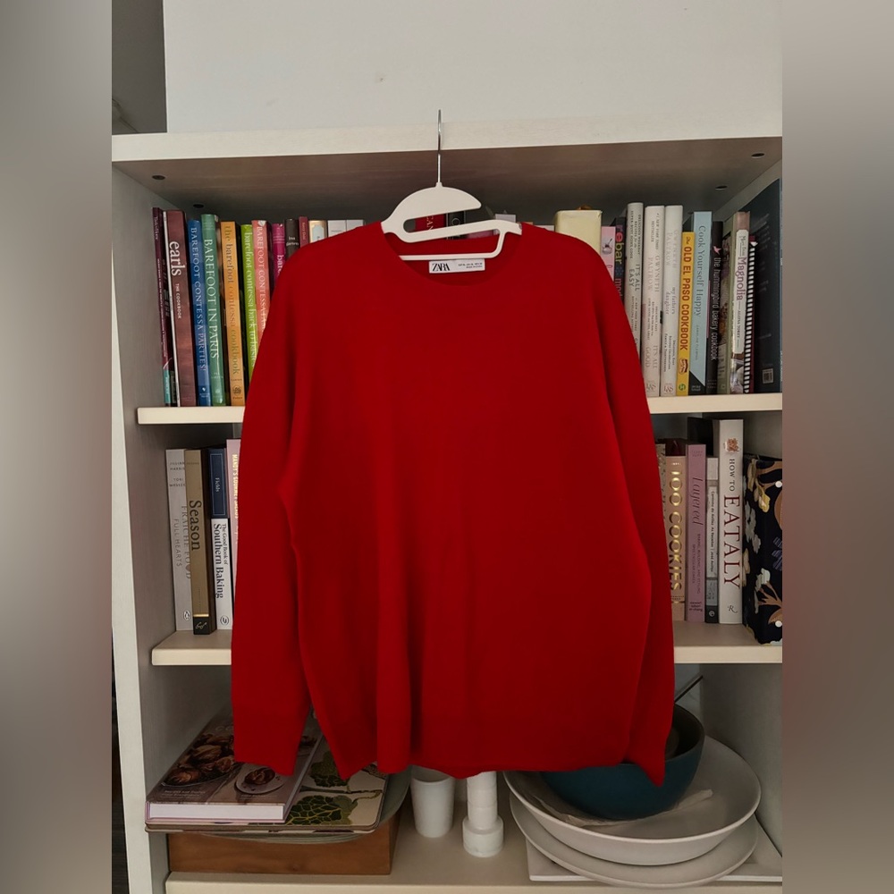 ZARA Wool Crewneck Sweater